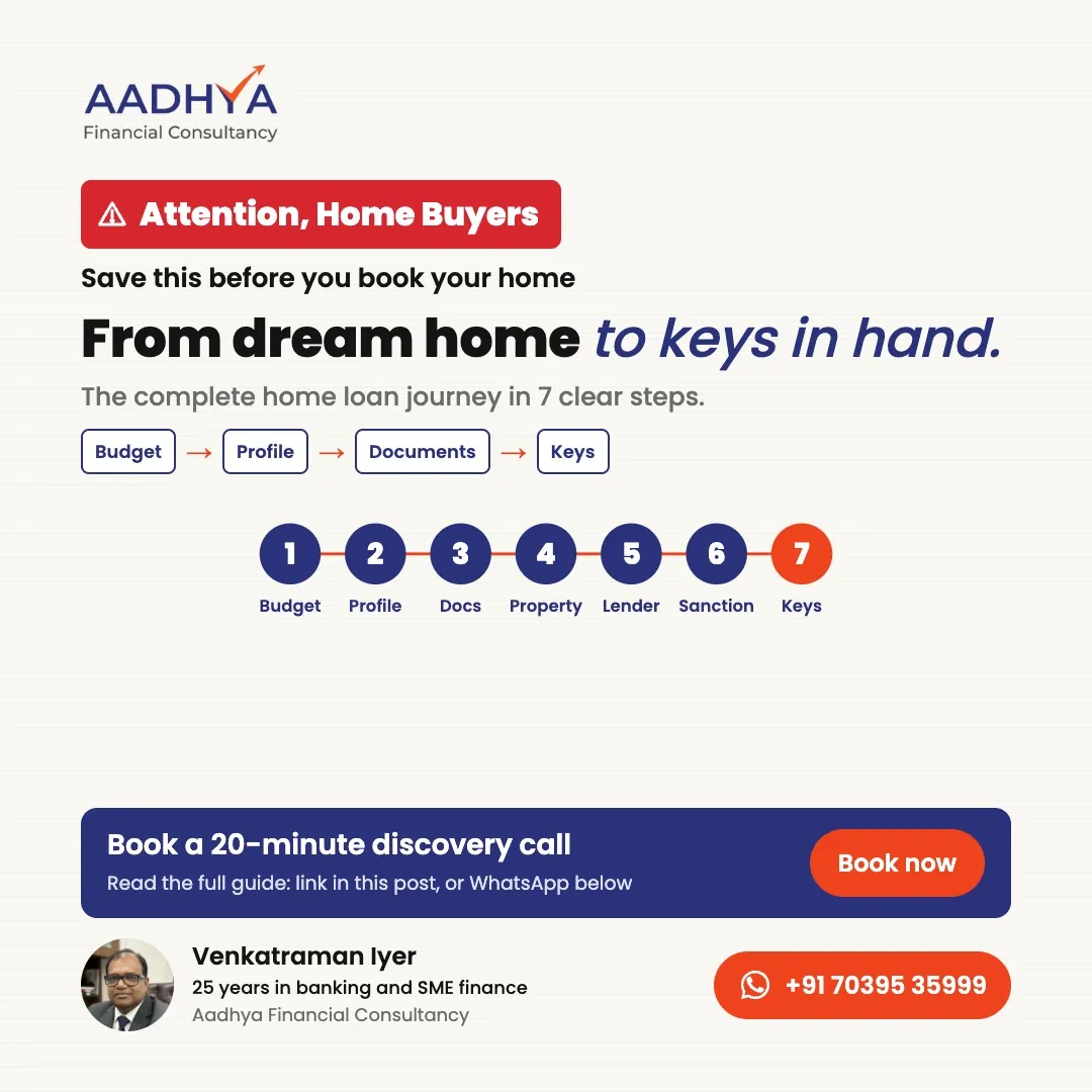 Home loan checklist: 7 steps from dream home to keys in hand.